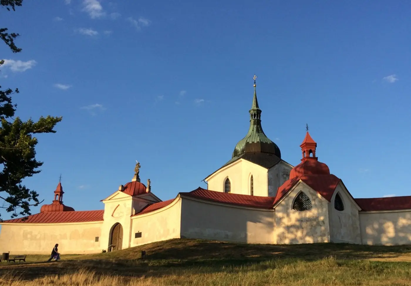 Poutní kostel sv. Jana Nepomuckého na Zelené Hoře